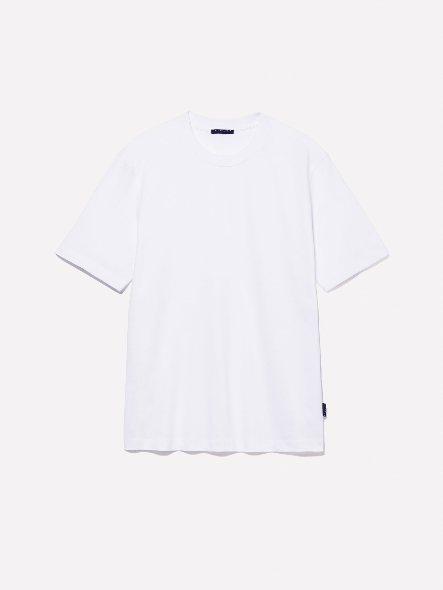 T-shirt 100% cotone bio da uomo bianco | Sisley Outlet