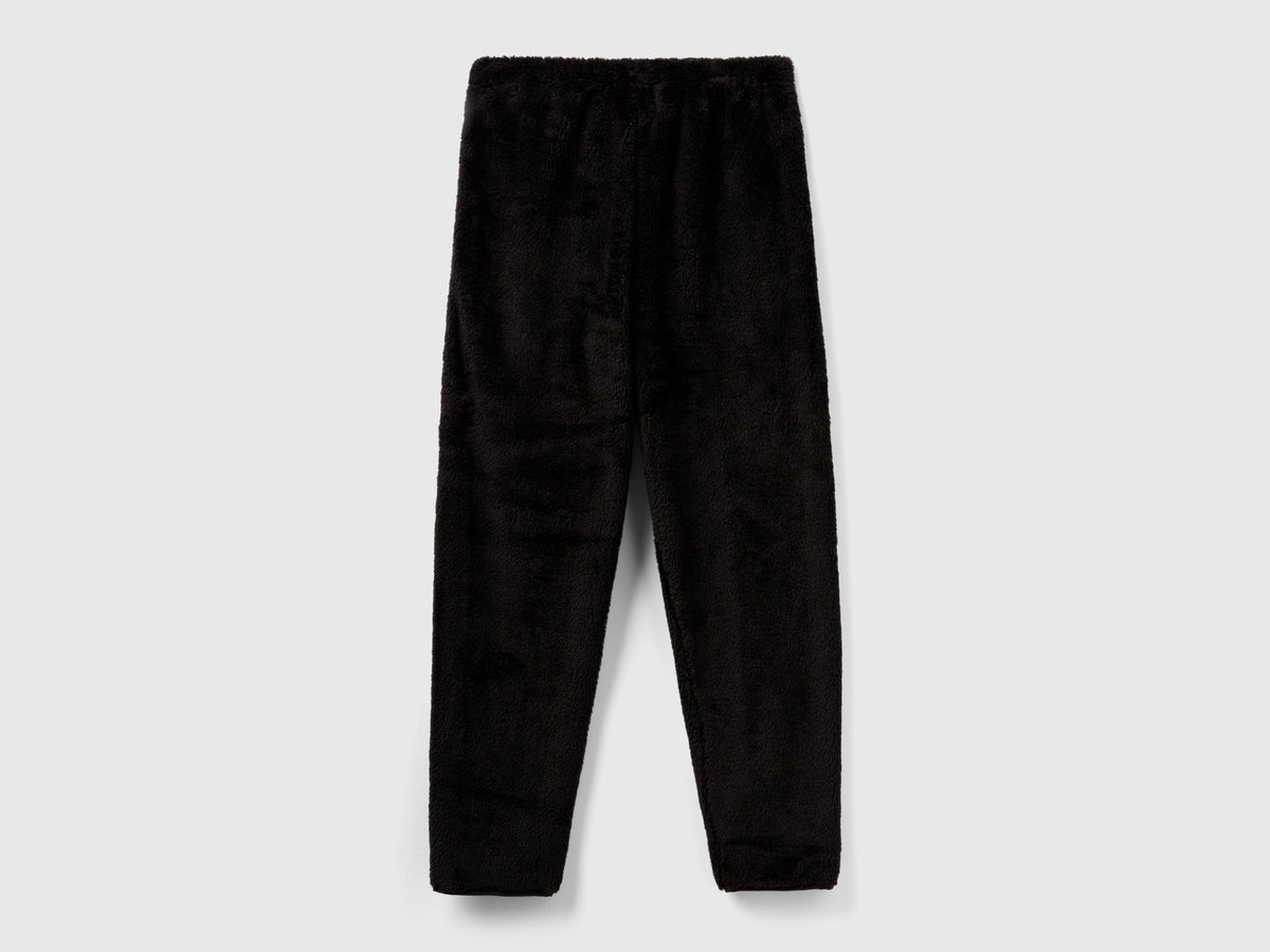 Pantaloni da pigiama in pelliccetta