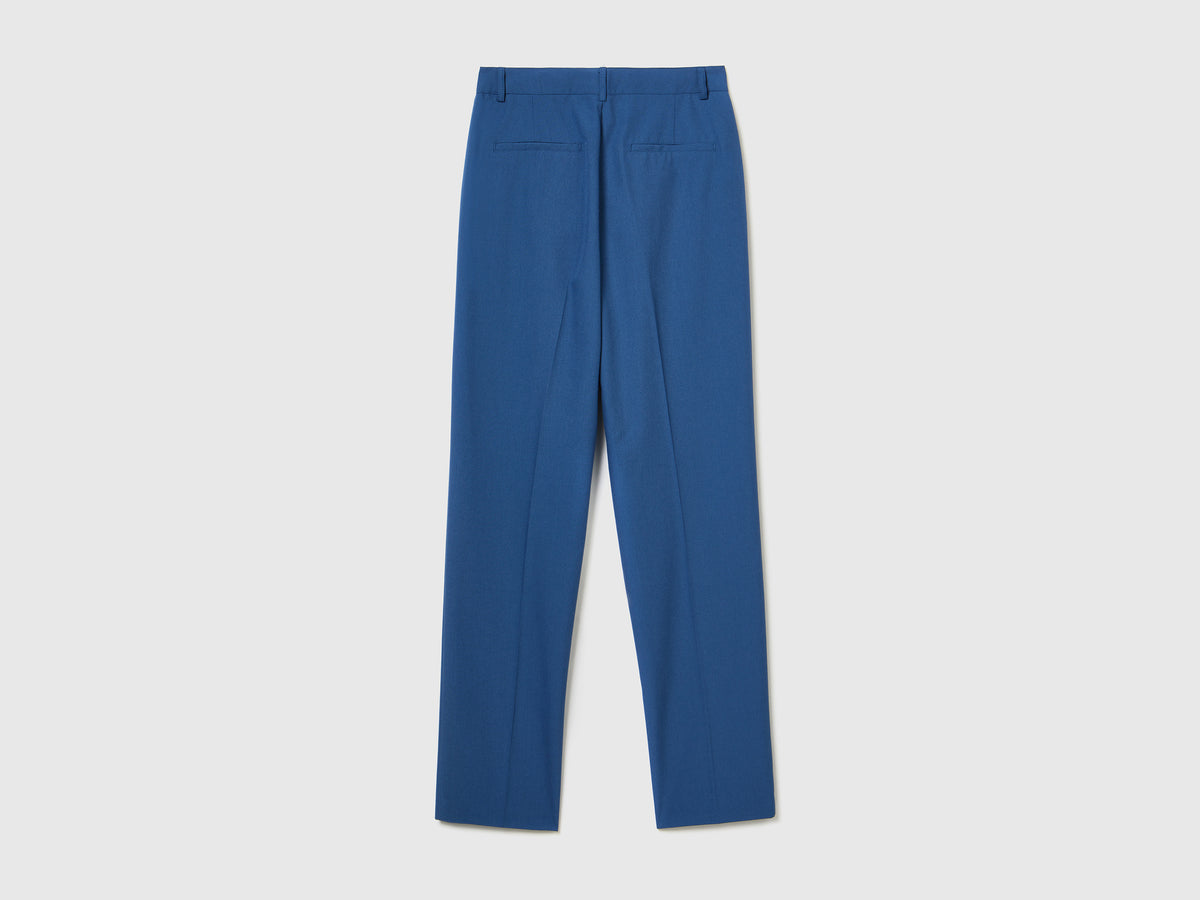 Pantaloni lunghi in misto viscosa