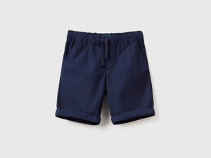 Shorts 100% cotone con coulisse
