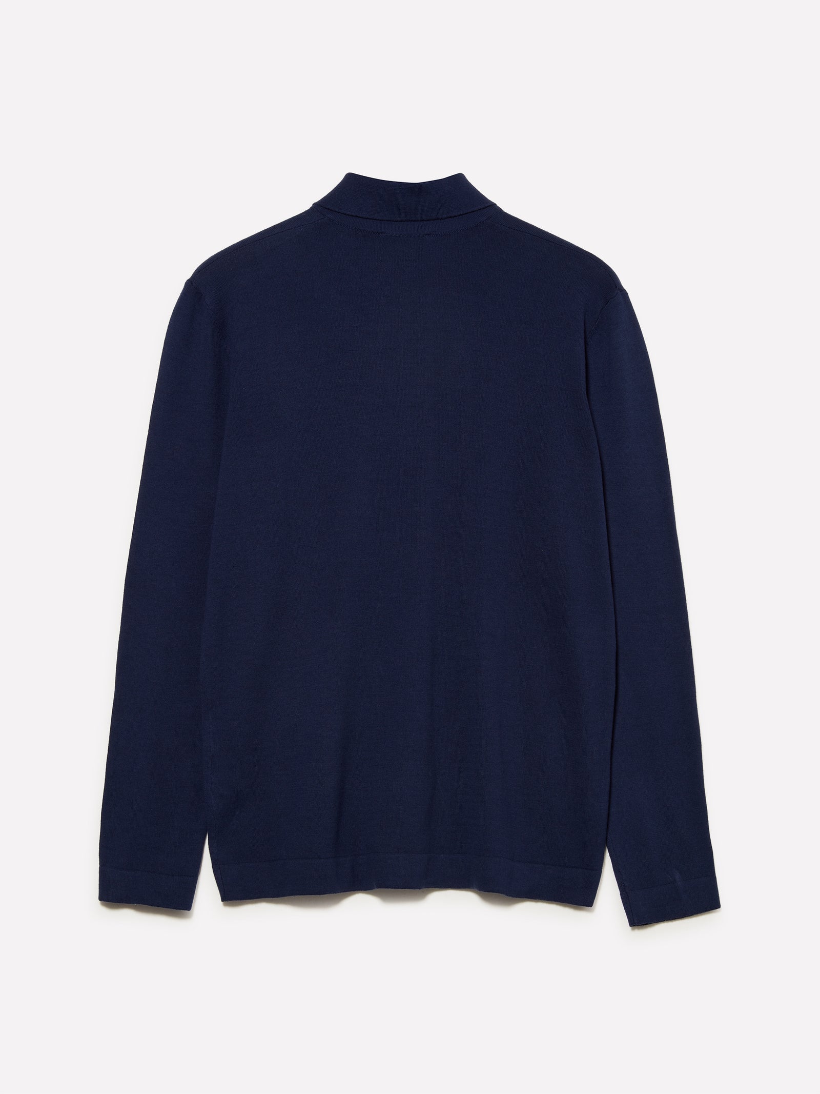 Polo in maglia da uomo blu scuro 2 | Sisley Outlet