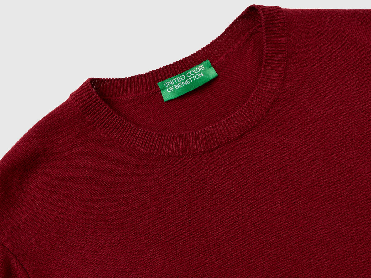 Maglia girocollo in lana Merino