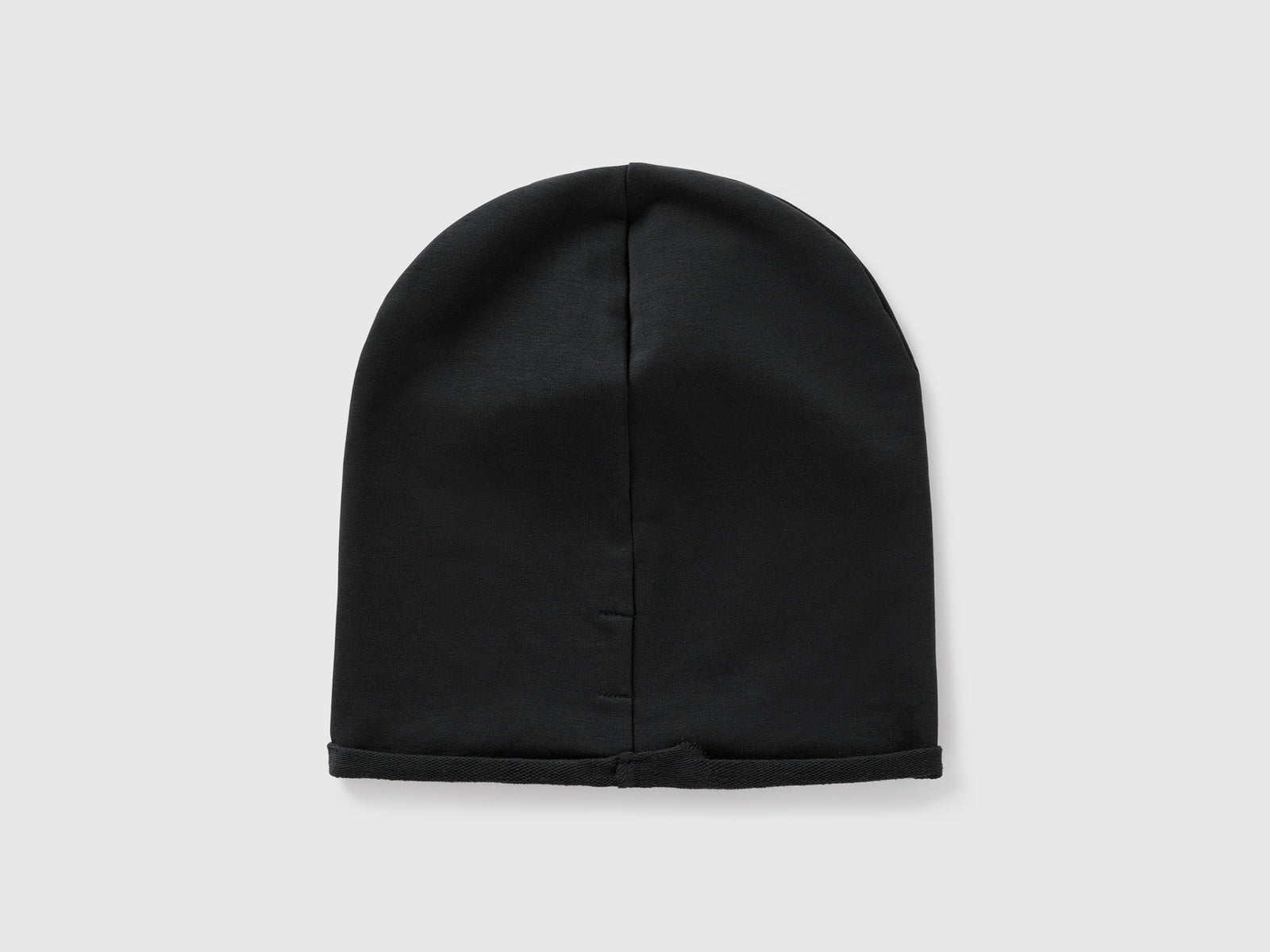 Cuffietta in cotone stretch da bambino nero 2 | Benetton Outlet