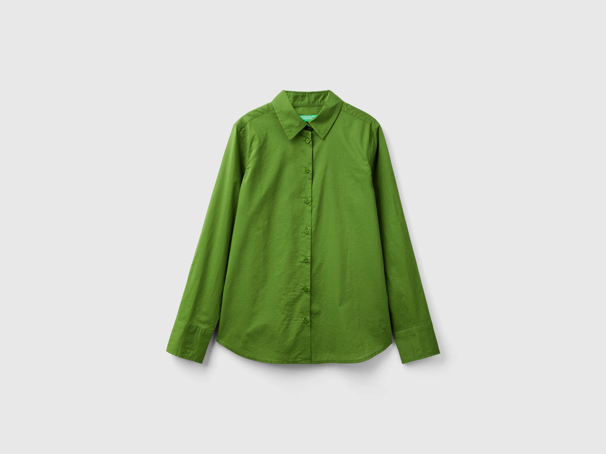 Camicia regular fit in cotone leggero