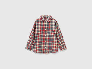 Camicia a quadri in flanella