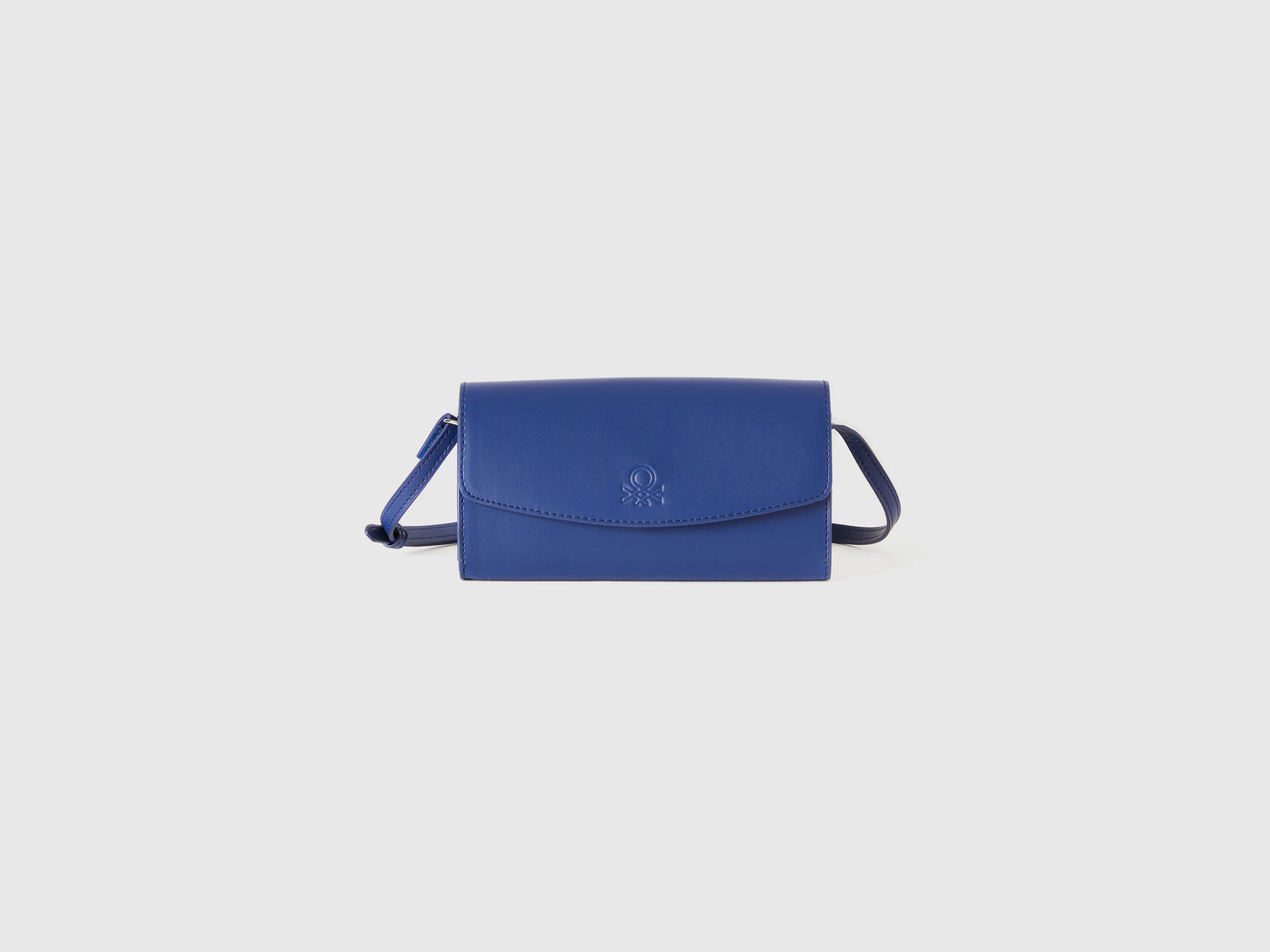Borsetta in tessuto spalmato da bambina blu | Benetton Outlet