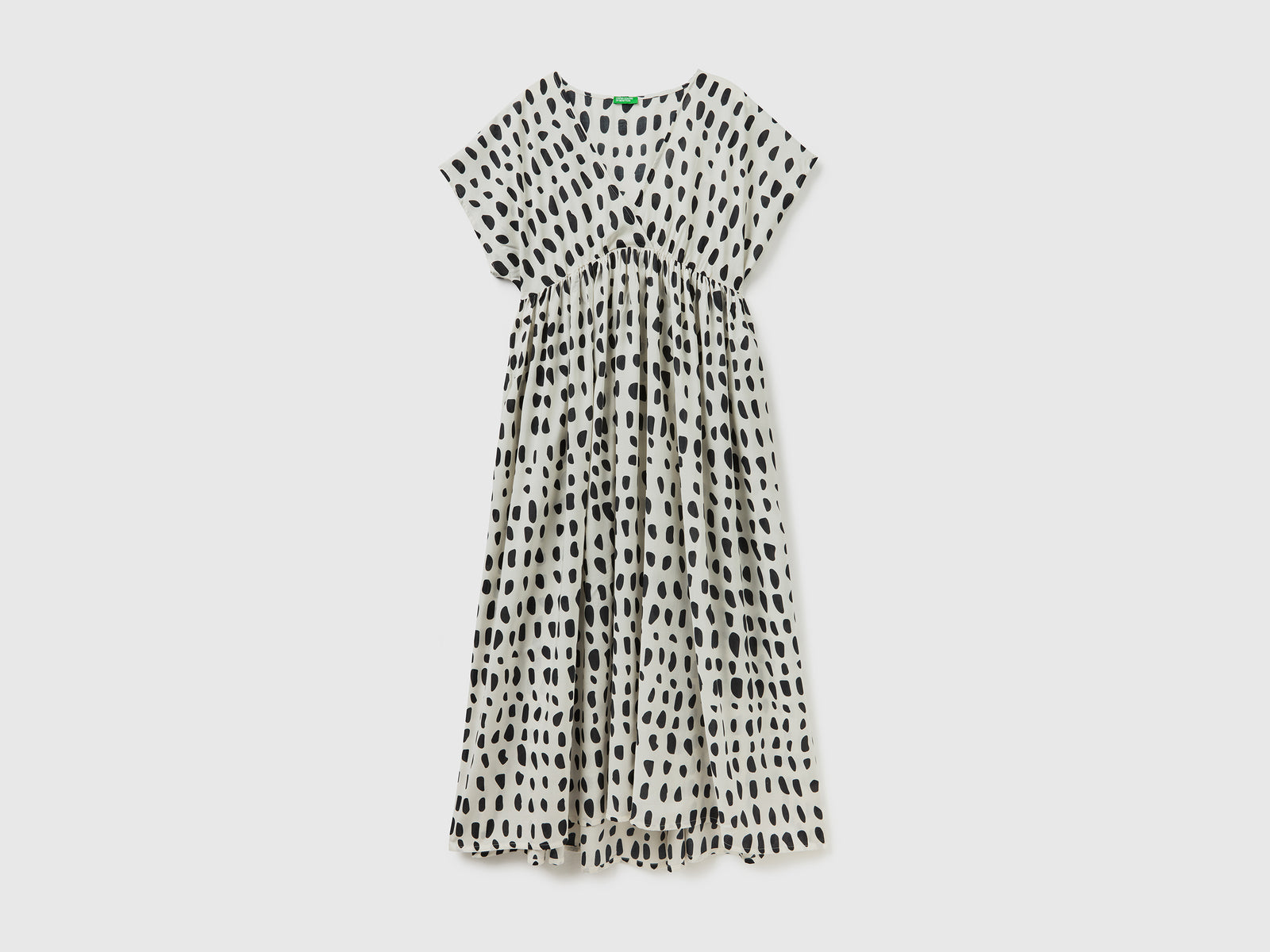 Vestito lungo fluido copricostume da donna multi-color | Benetton Outlet