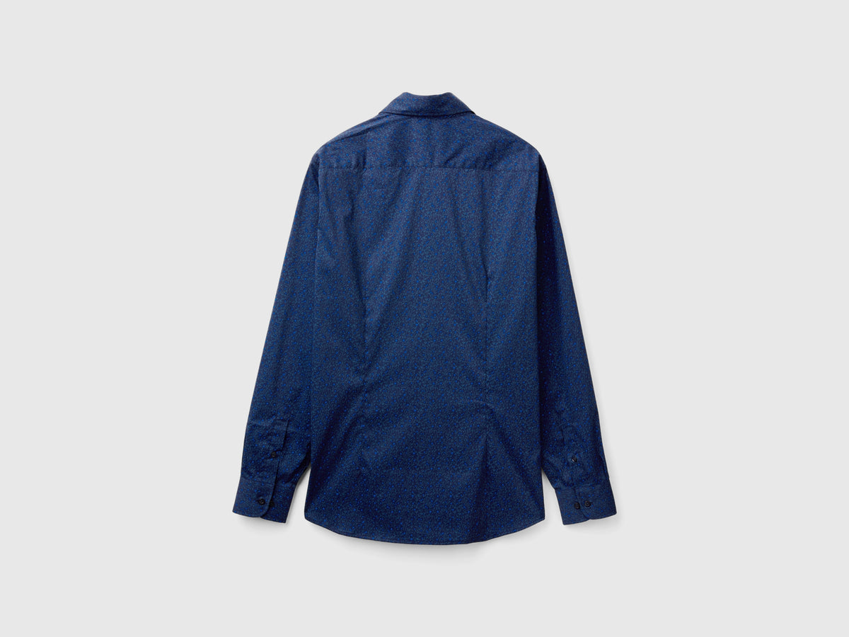 Camicia fantasia slim fit