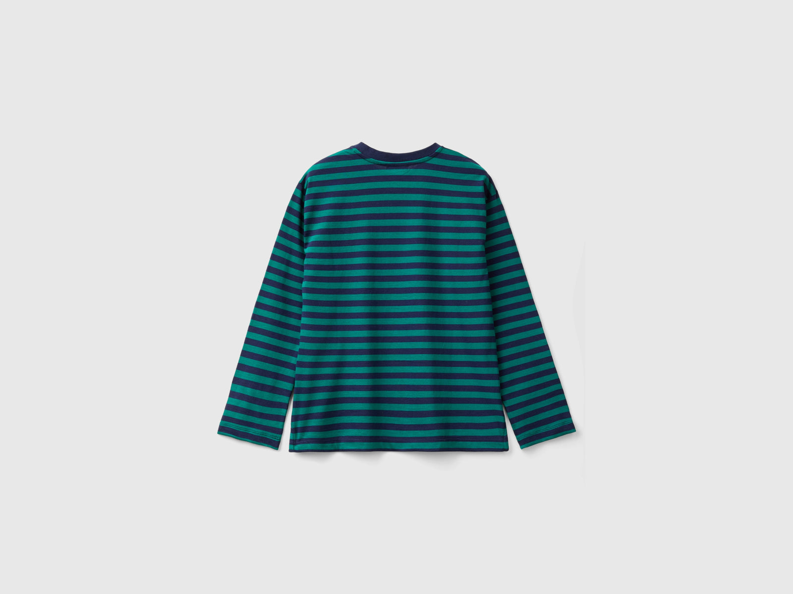 T-shirt a righe 100% cotone da bambino multi-color 2 | Benetton Outlet