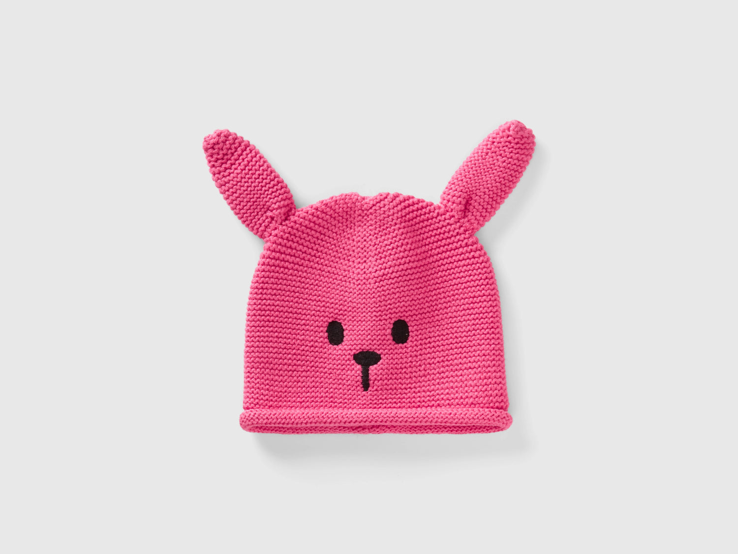 Cappellino crochet con applicazioni da neonato salmone | Benetton Outlet