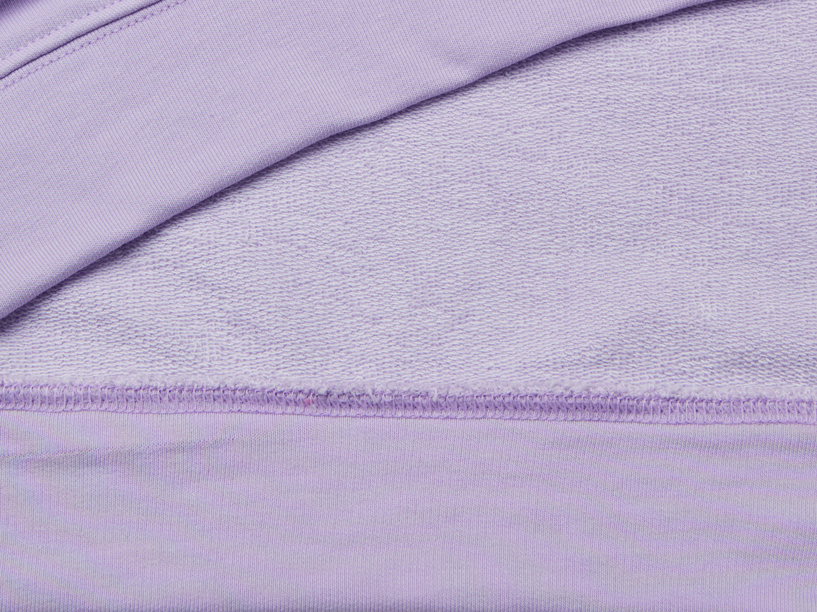 Felpa chiusa in misto cotone da donna lilla 3 | Benetton Outlet