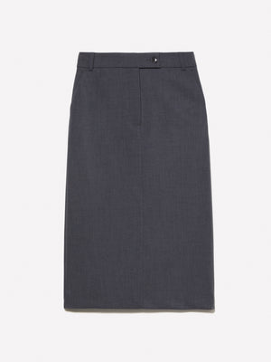 Gonna longuette slim fit