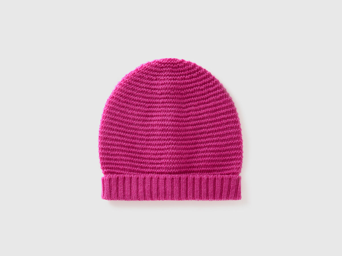 Cappellino in misto lana