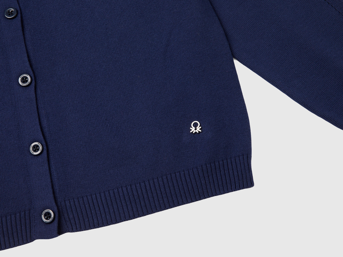 Pure cotton cardigan
