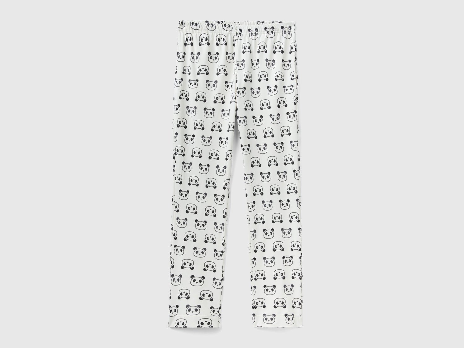 Pantaloni con stampa panda da donna multi-color | Benetton Outlet
