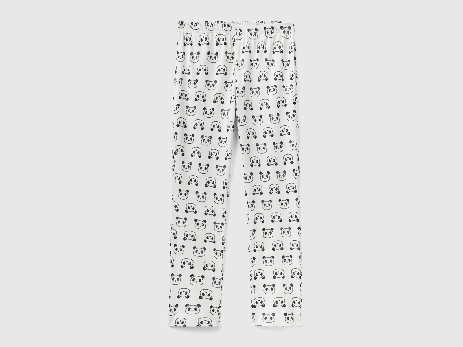 Pantaloni con stampa panda da donna multi-color | Benetton Outlet
