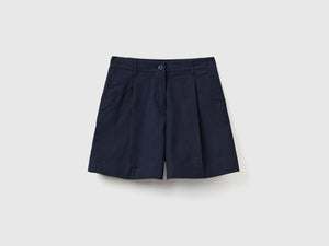 Shorts in cotone elasticizzato