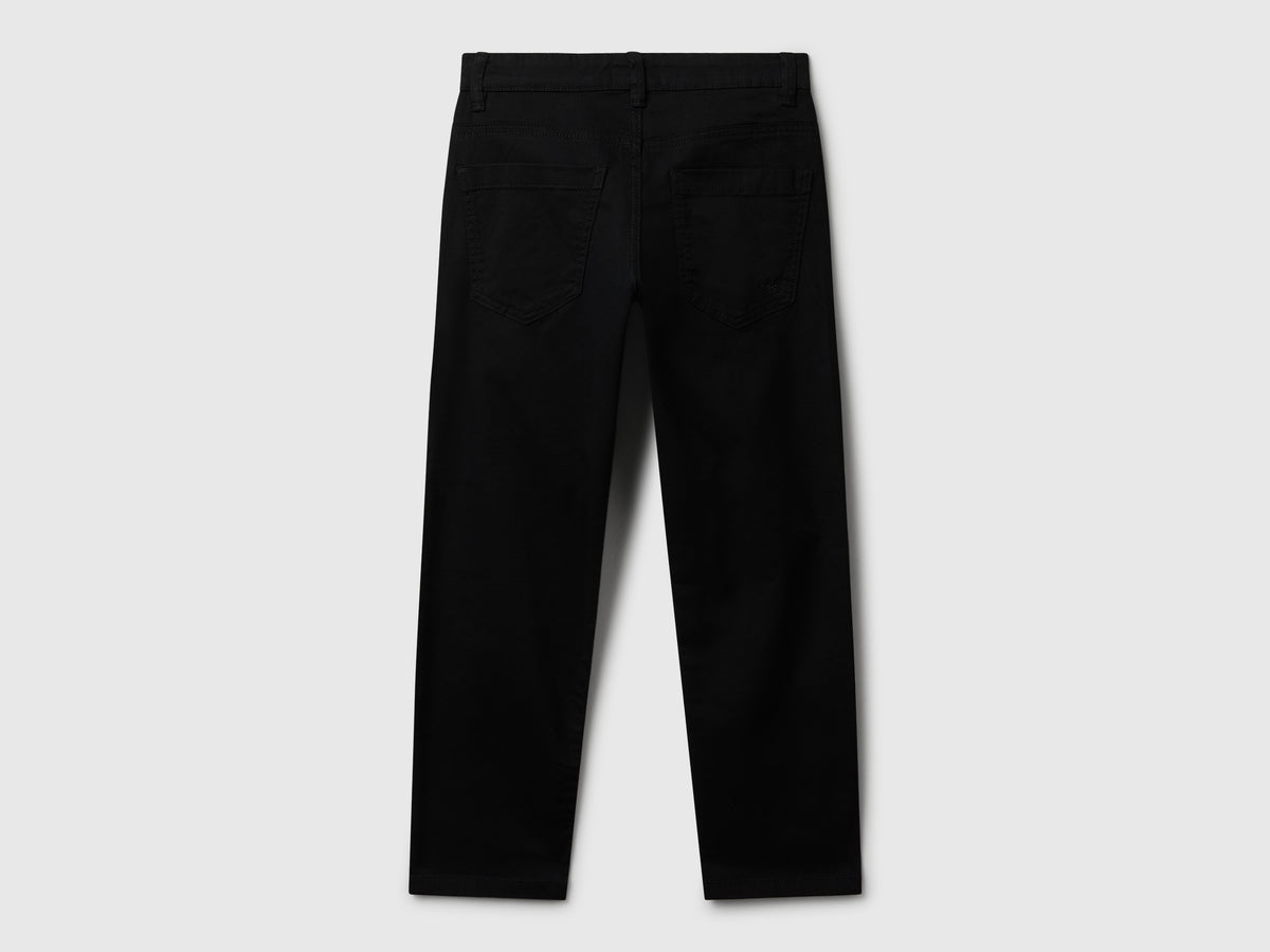 Pantaloni in cotone stretch