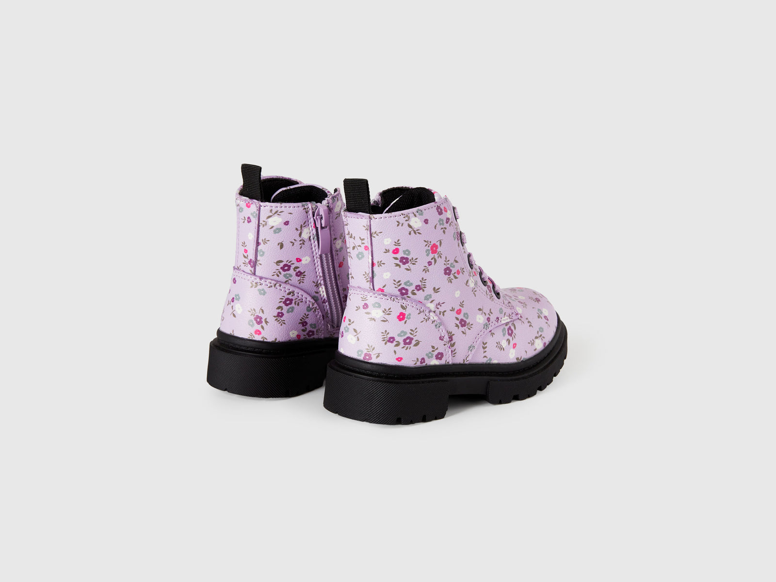 Anfibi con stampa floreale da bimbo lavanda 2 | Benetton Outlet