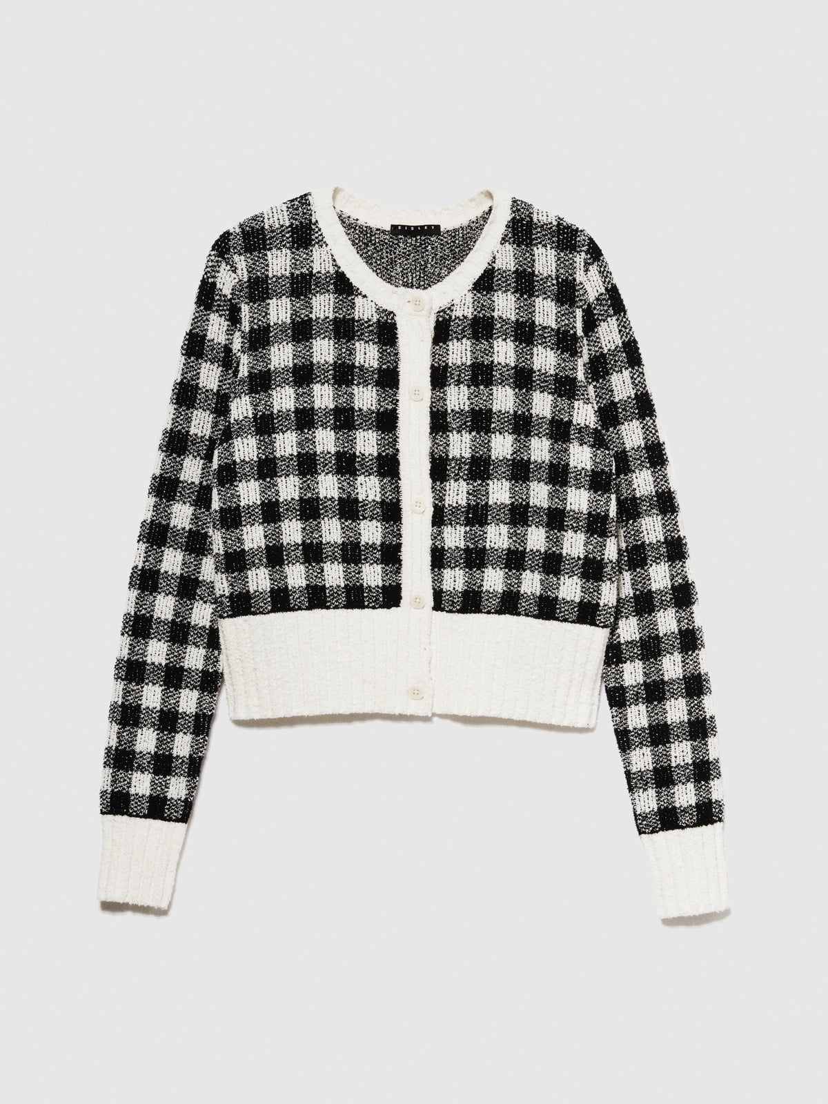 Cardigan stampa vichy