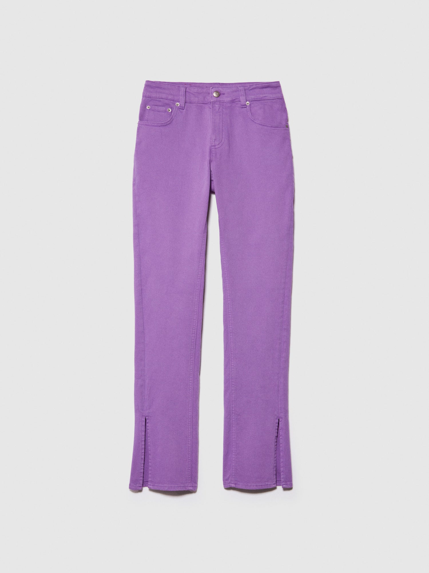 Jeans color con spacchetti da donna lilla | Sisley Outlet