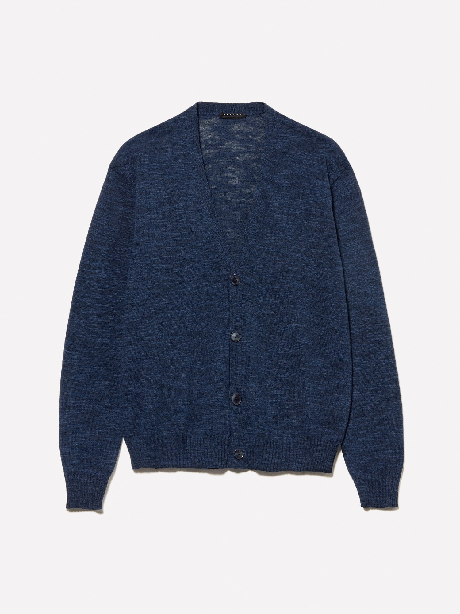 Cardigan mélange da uomo blu scuro | Sisley Outlet