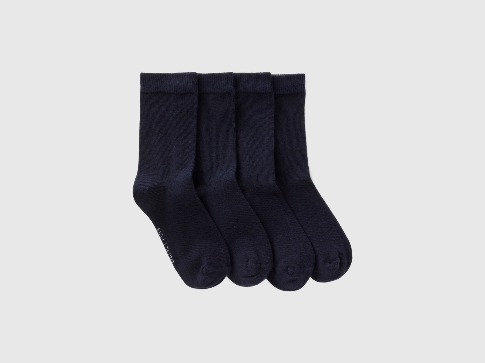 Set di calzini corti da bambino blu scuro | Benetton Outlet