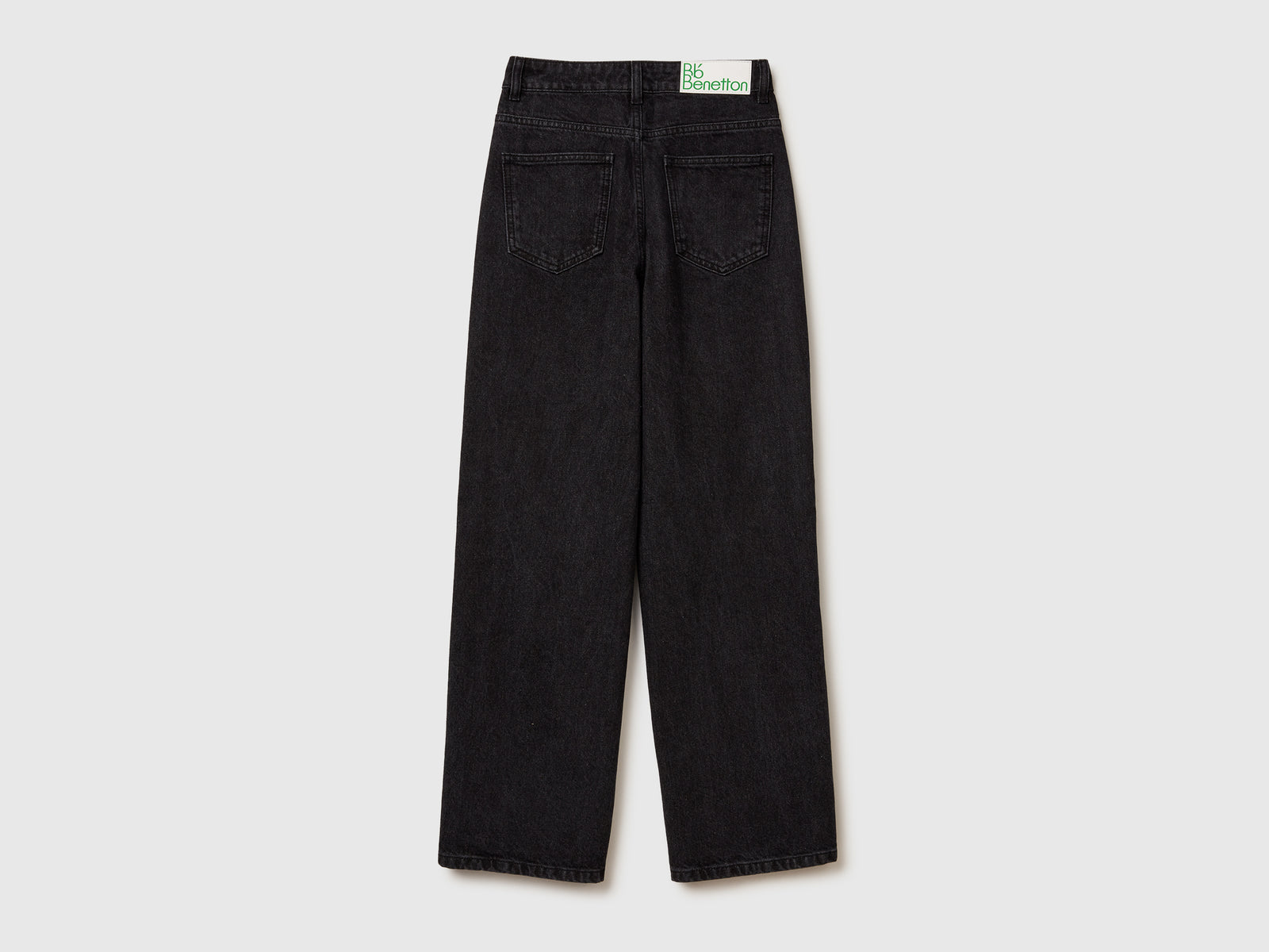 Jeans gamba dritta da donna nero 2 | Benetton Outlet
