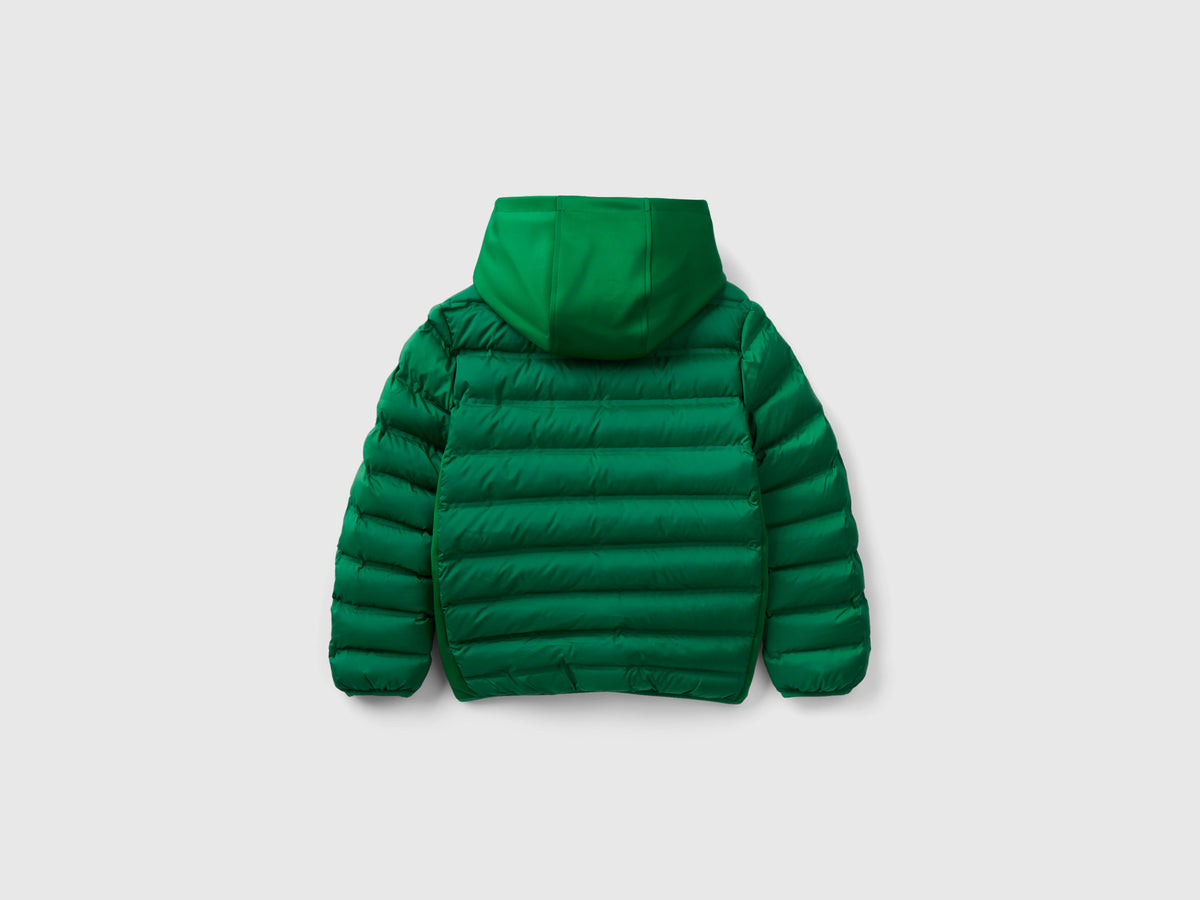 Giubbotto con dettagli in neoprene