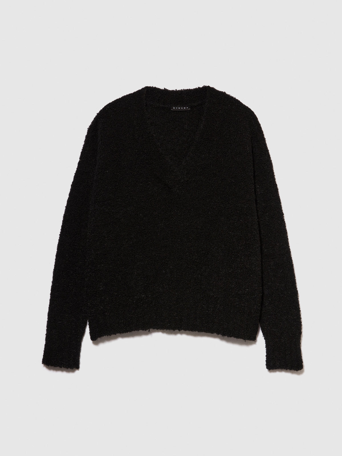 Maglia effetto teddy