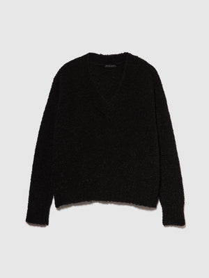 Maglia effetto teddy