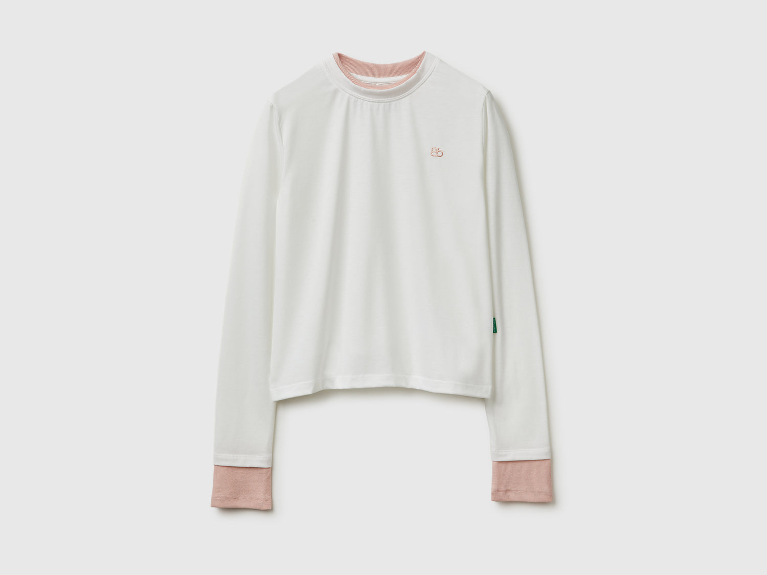 T-shirt slim fit da donna bianco | Benetton Outlet