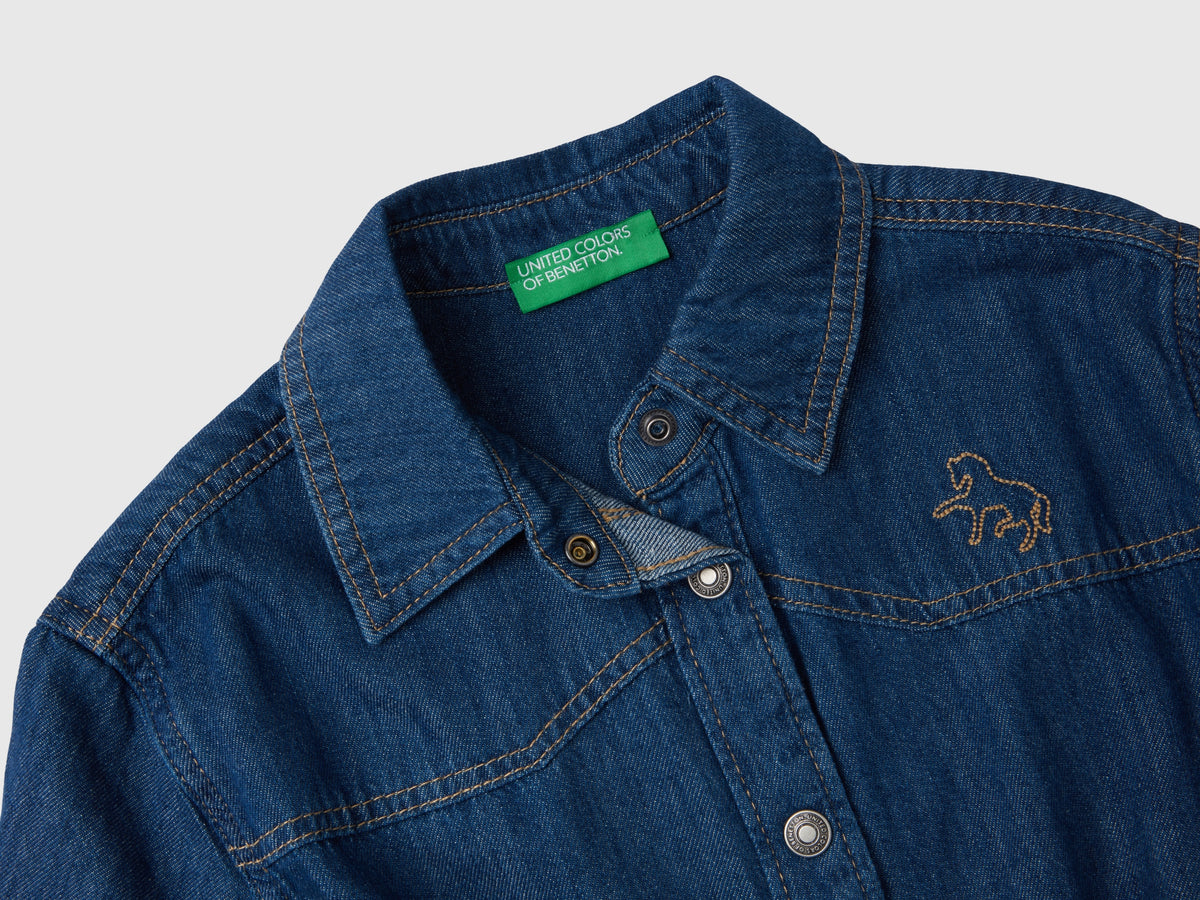 Chemisier di jeans