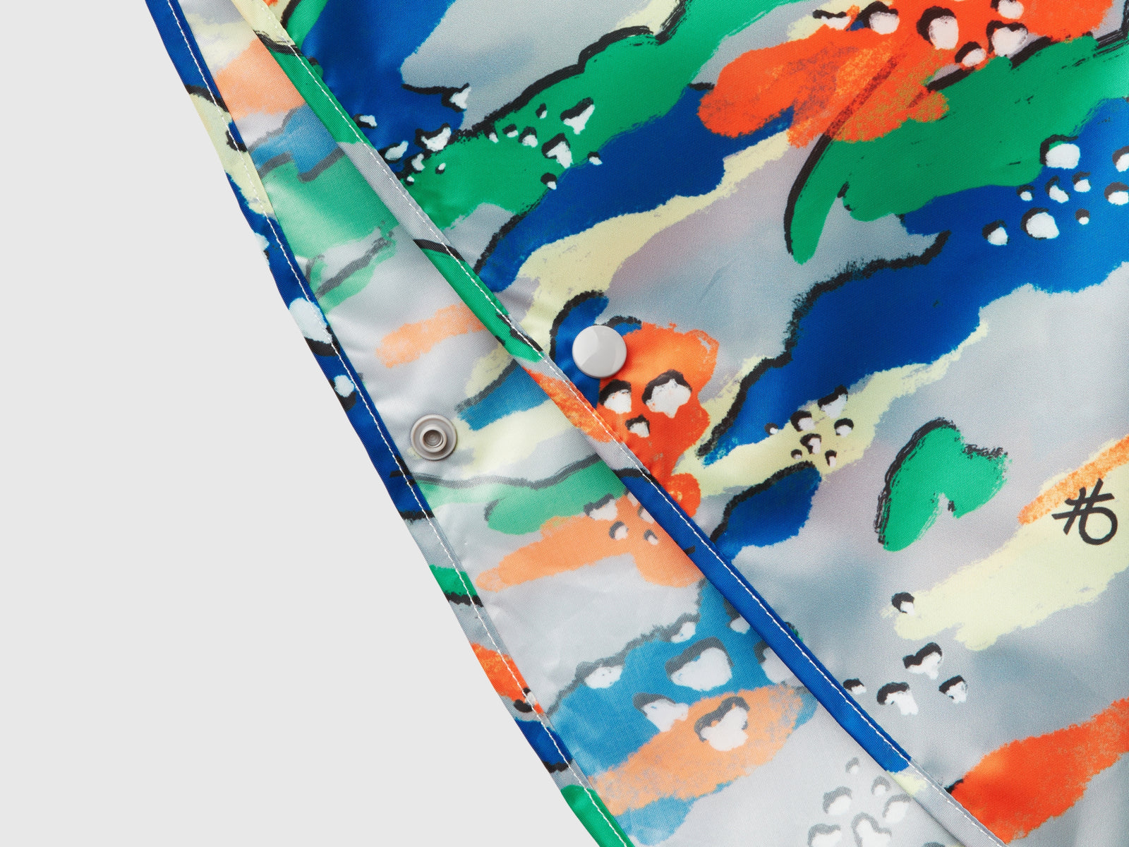 Mantellina antipioggia fantasia da bimbo multi-color 3 | Benetton Outlet
