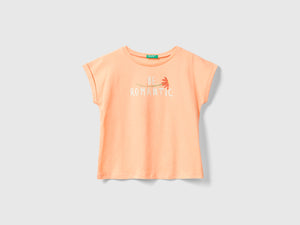Maglietta regular fit in cotone bio
