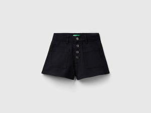 Shorts in cotone stretch