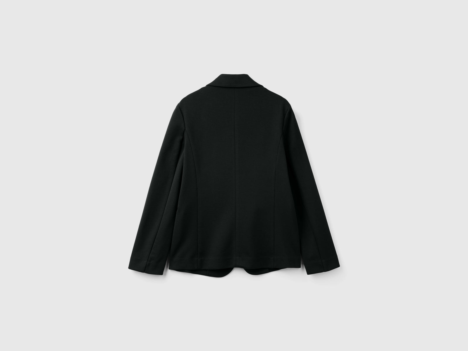 Blazer in misto cotone da donna nero 2 | Benetton Outlet