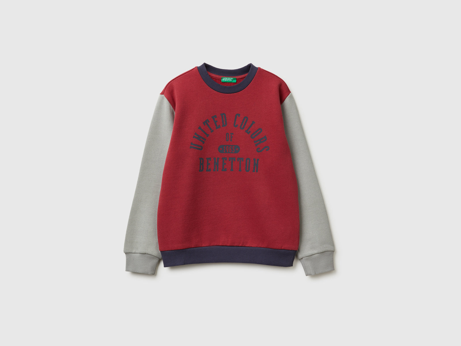 Calda felpa con logo da bambino corallo | Benetton Outlet