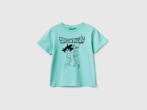 T-shirt girocollo a manica corta in puro cotone