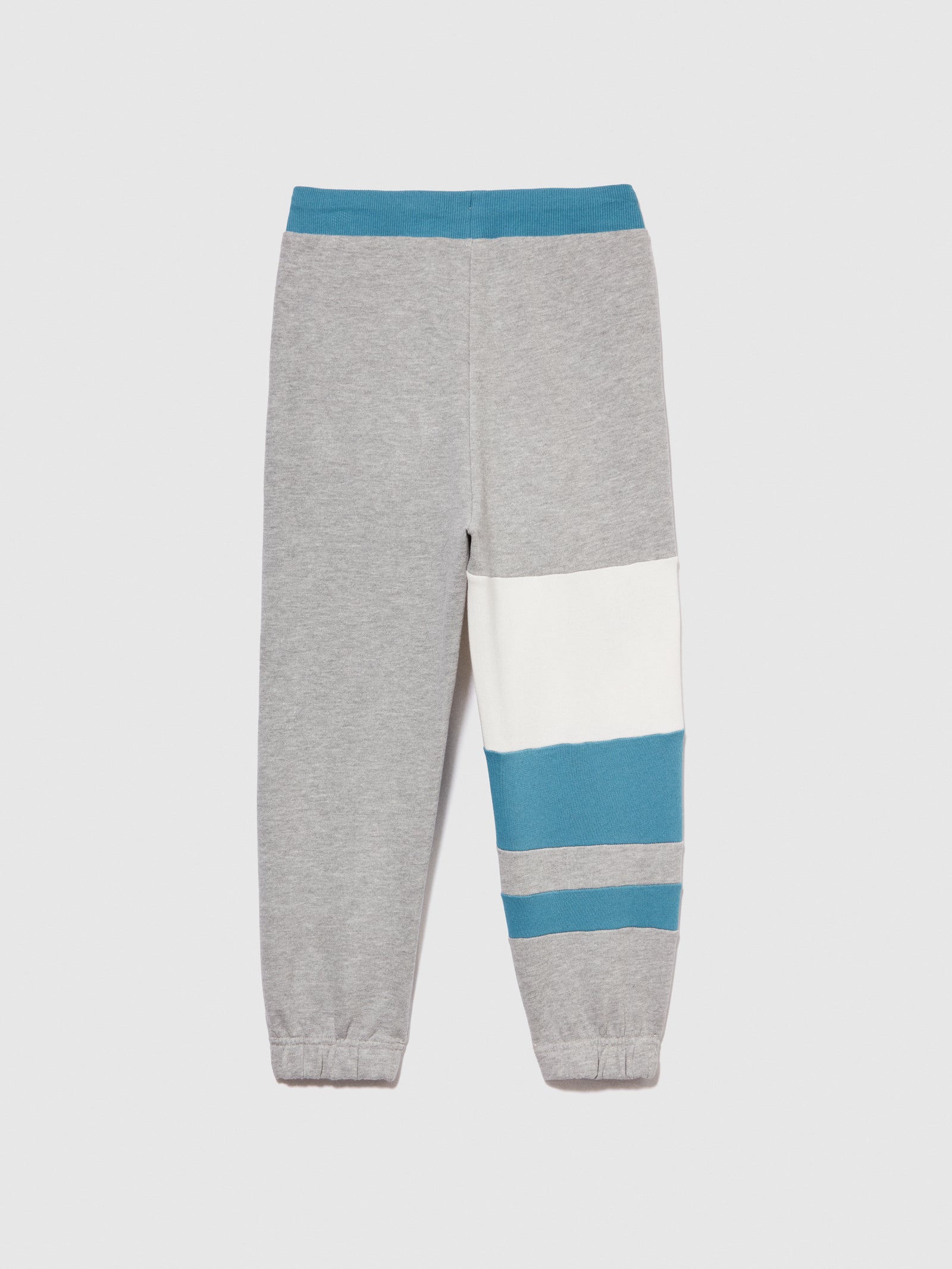 Joggers con color block da bambino grigio 2 | Sisley young Outlet
