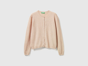 Cardigan in pura lana Merino