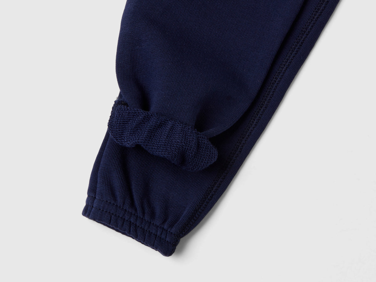Pantaloni in felpa di cotone bio