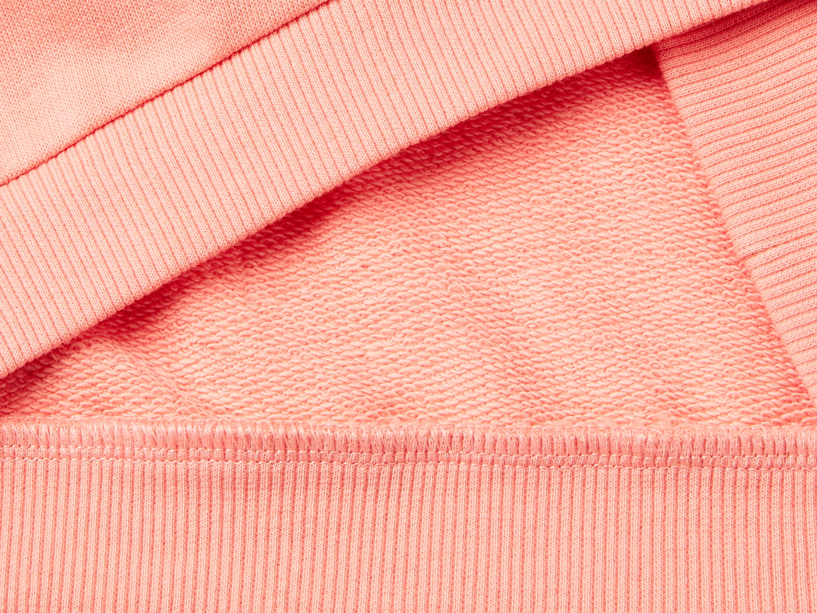 Felpa con applicazione effetto petali da bimba pesca 3 | Benetton Outlet
