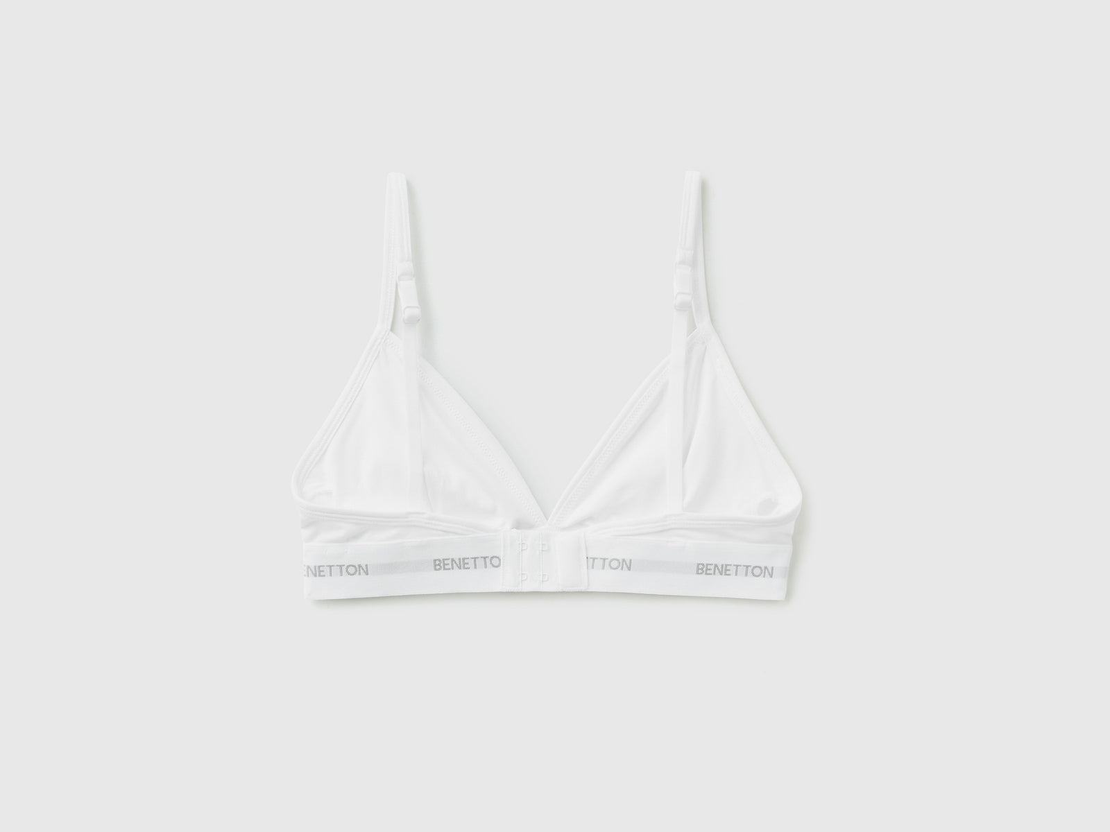 Reggiseno a triangolo da donna bianco 2 | Benetton Outlet