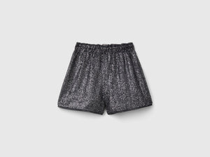 Shorts con paillettes