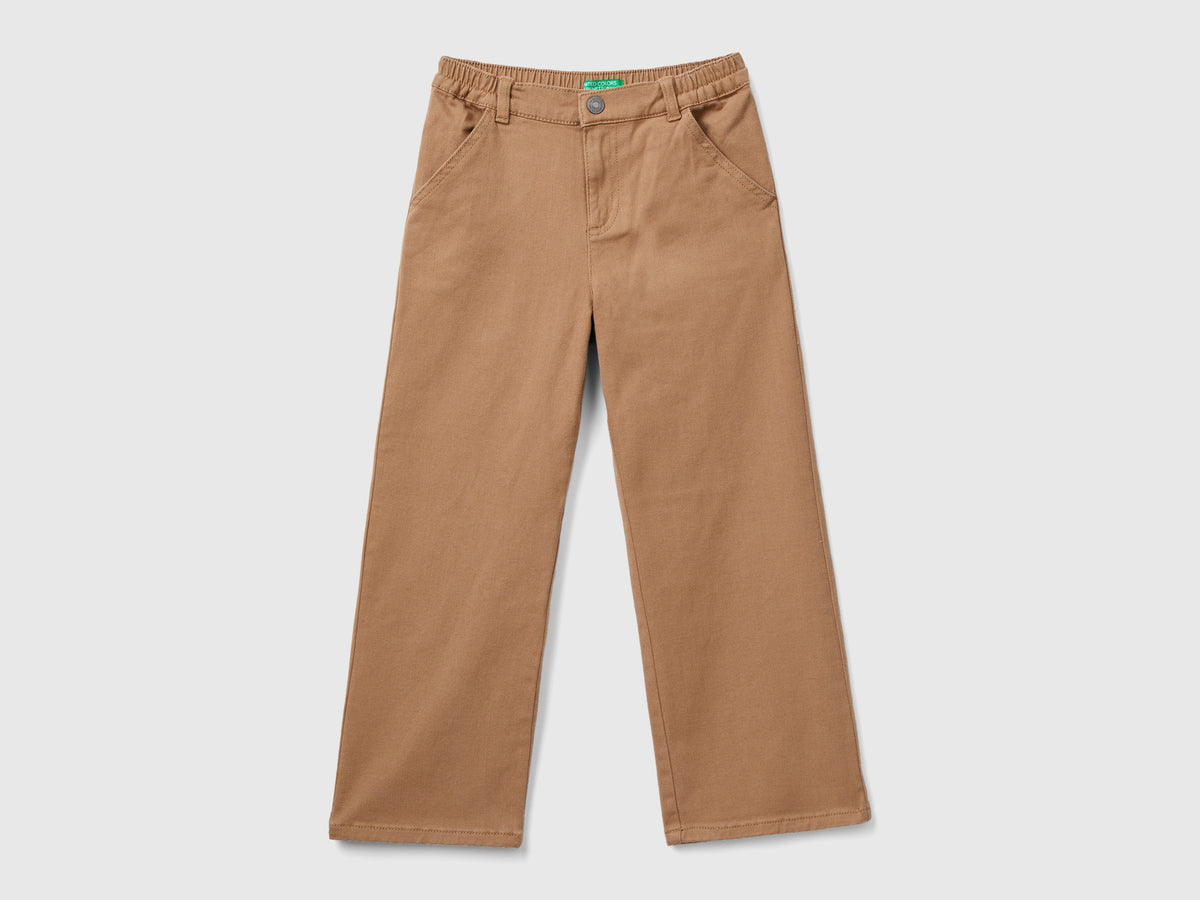 Pantaloni a vita alta straight fit