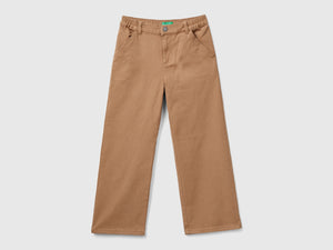 Pantaloni a vita alta straight fit