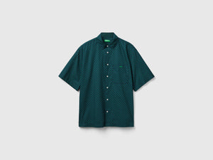 Camicia con motivo onde