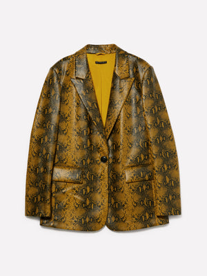 Blazer pitonato