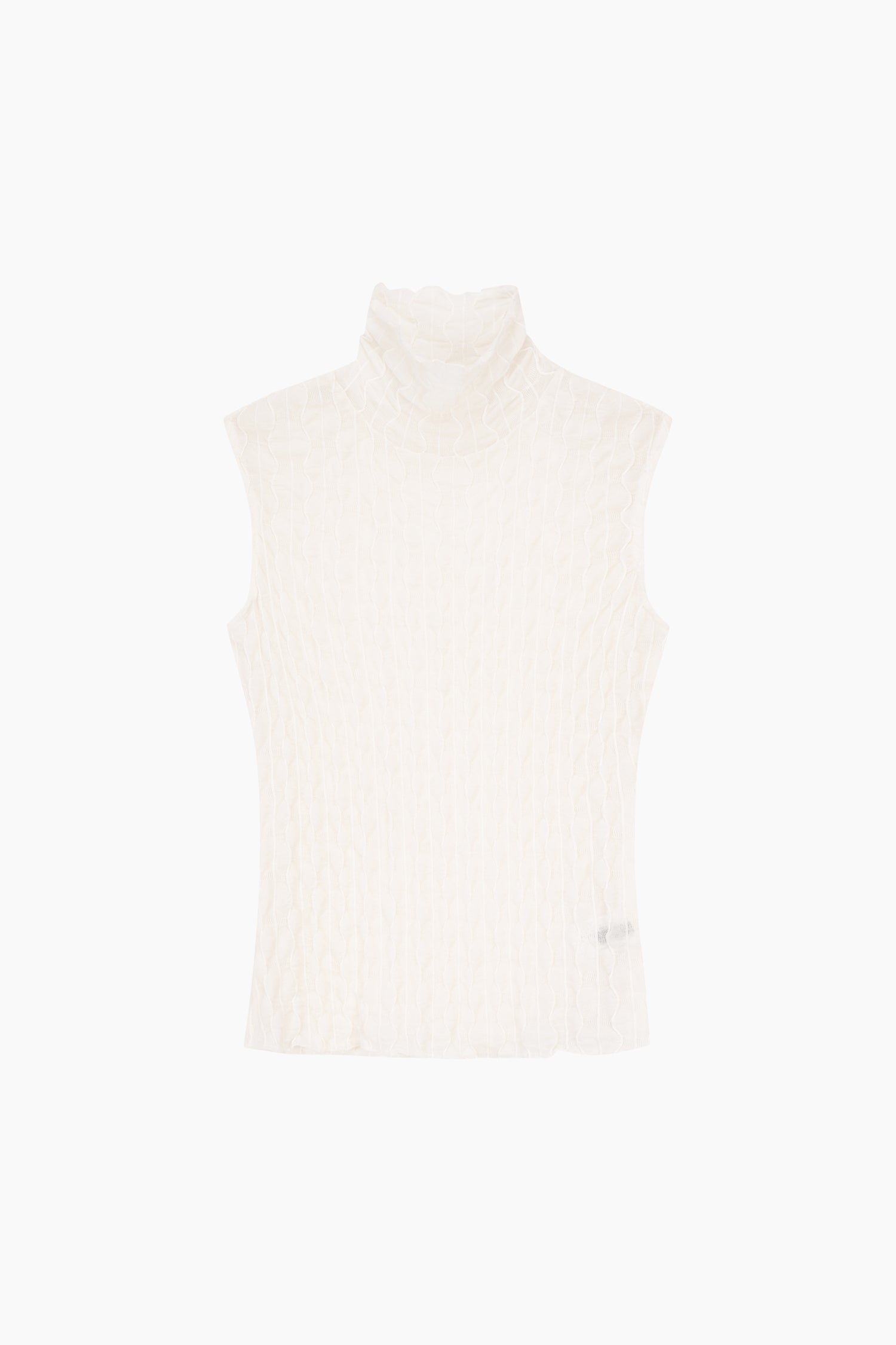 Maglietta semi-trasparente sovrapposta da donna nero 4 | Sisley Outlet